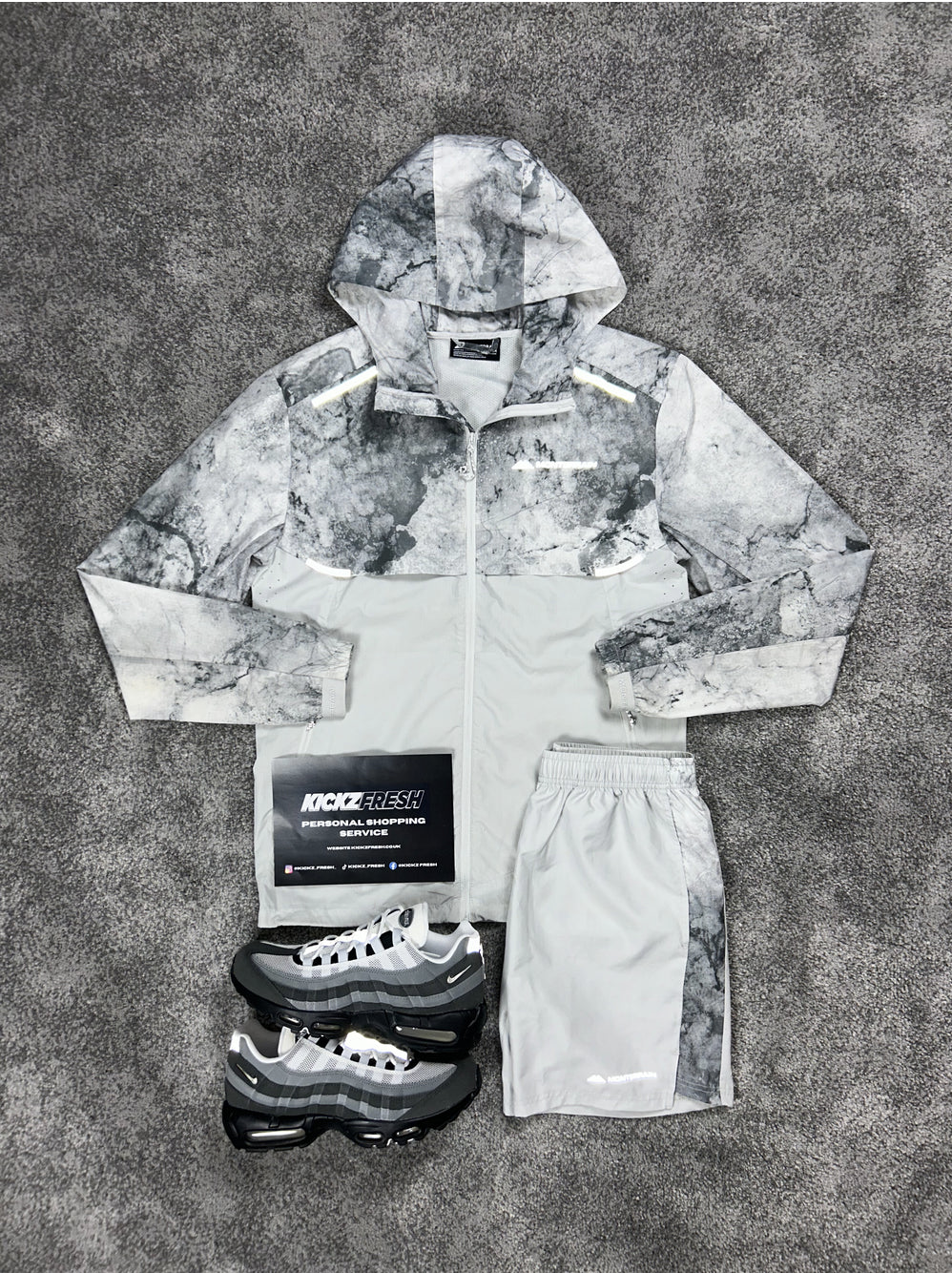 MONTERRAIN GLACIER BLANC WINDRUNNER ENSEMBLE POUR HOMME