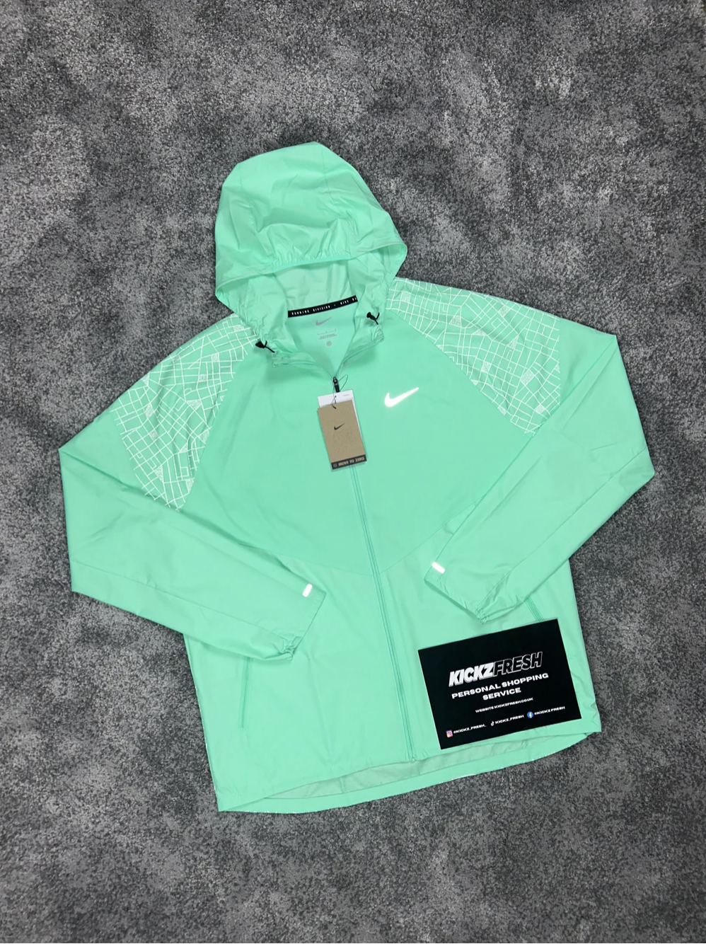 VESTE NIKE WINDRUNNER OG VERT MENTHE