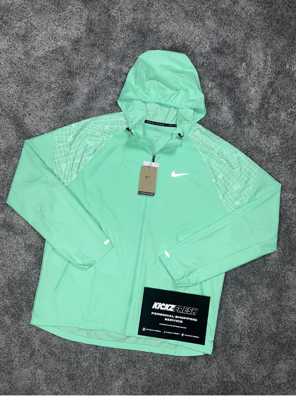 VESTE NIKE WINDRUNNER OG VERT MENTHE
