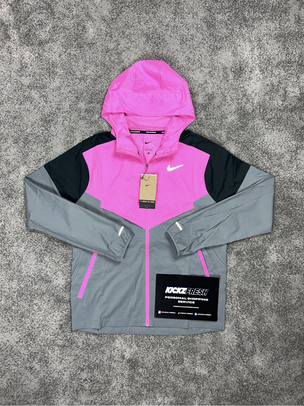 VESTE NIKE WINDRUNNER HYPER NOIR ROSE
