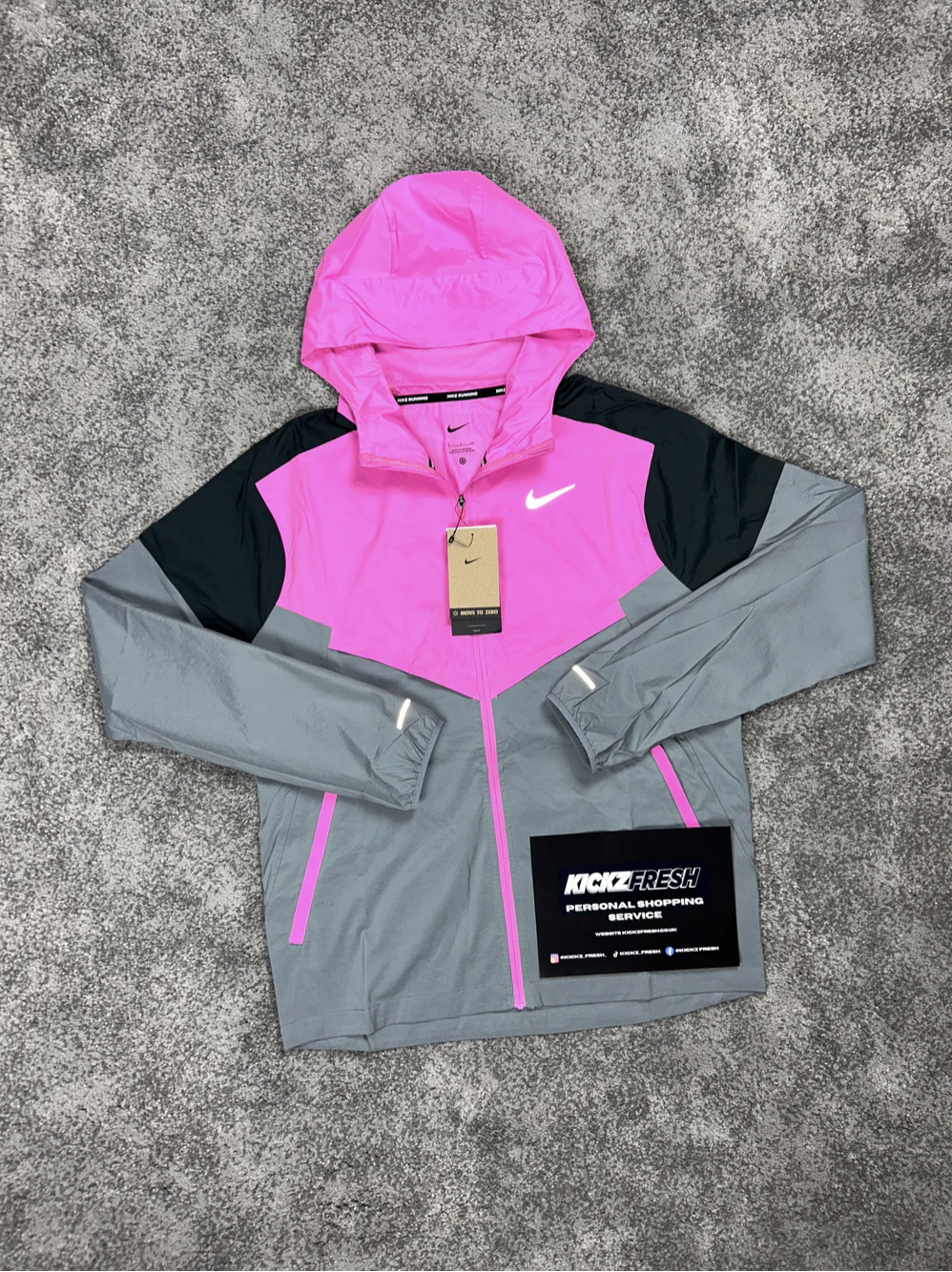 VESTE NIKE WINDRUNNER HYPER NOIR ROSE
