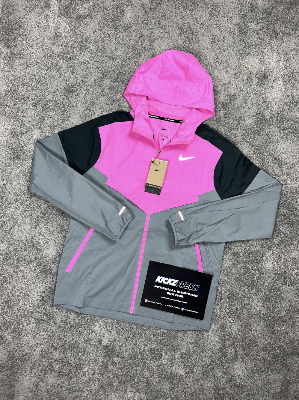 VESTE NIKE WINDRUNNER HYPER NOIR ROSE
