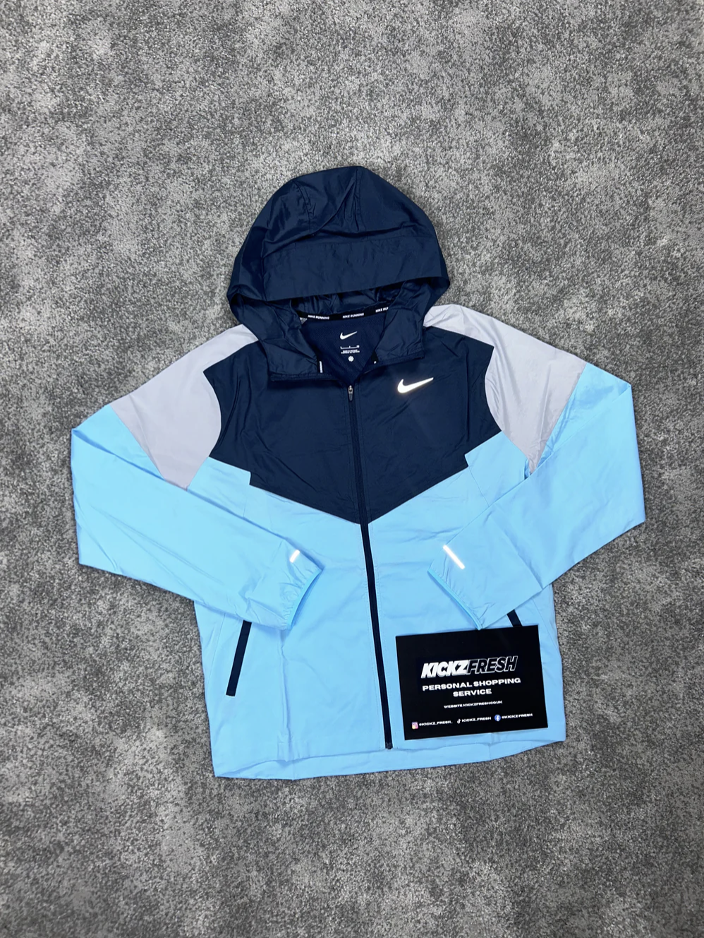 VESTE NIKE WINDRUNNER AQUARIUS BLEU MARINE