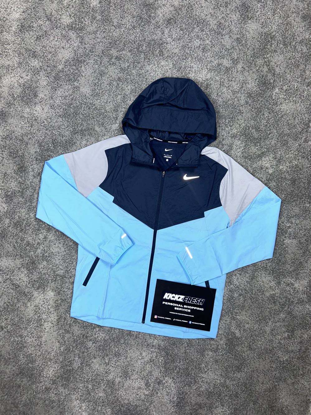 VESTE NIKE WINDRUNNER AQUARIUS BLEU MARINE