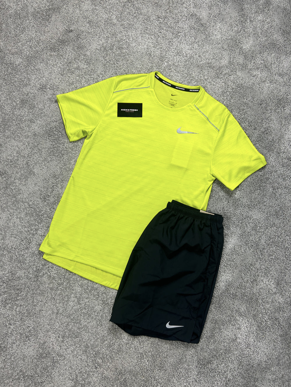 NIKE MILER CACTUS NEON ENSEMBLE POUR HOMME