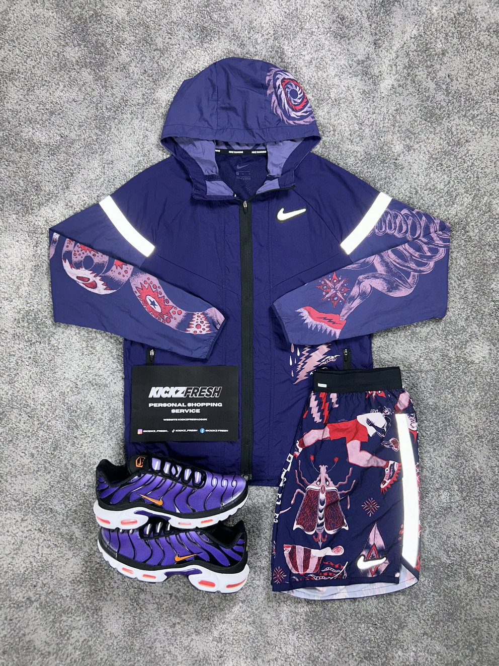 ENSEMBLE NIKE WINDRUNNER VIOLET DRAGON POUR HOMME