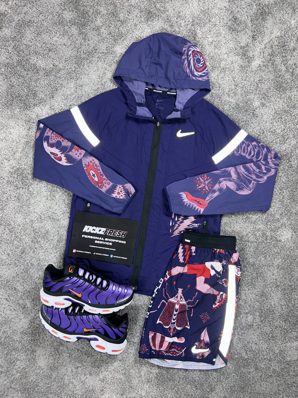 ENSEMBLE NIKE WINDRUNNER VIOLET DRAGON POUR HOMME