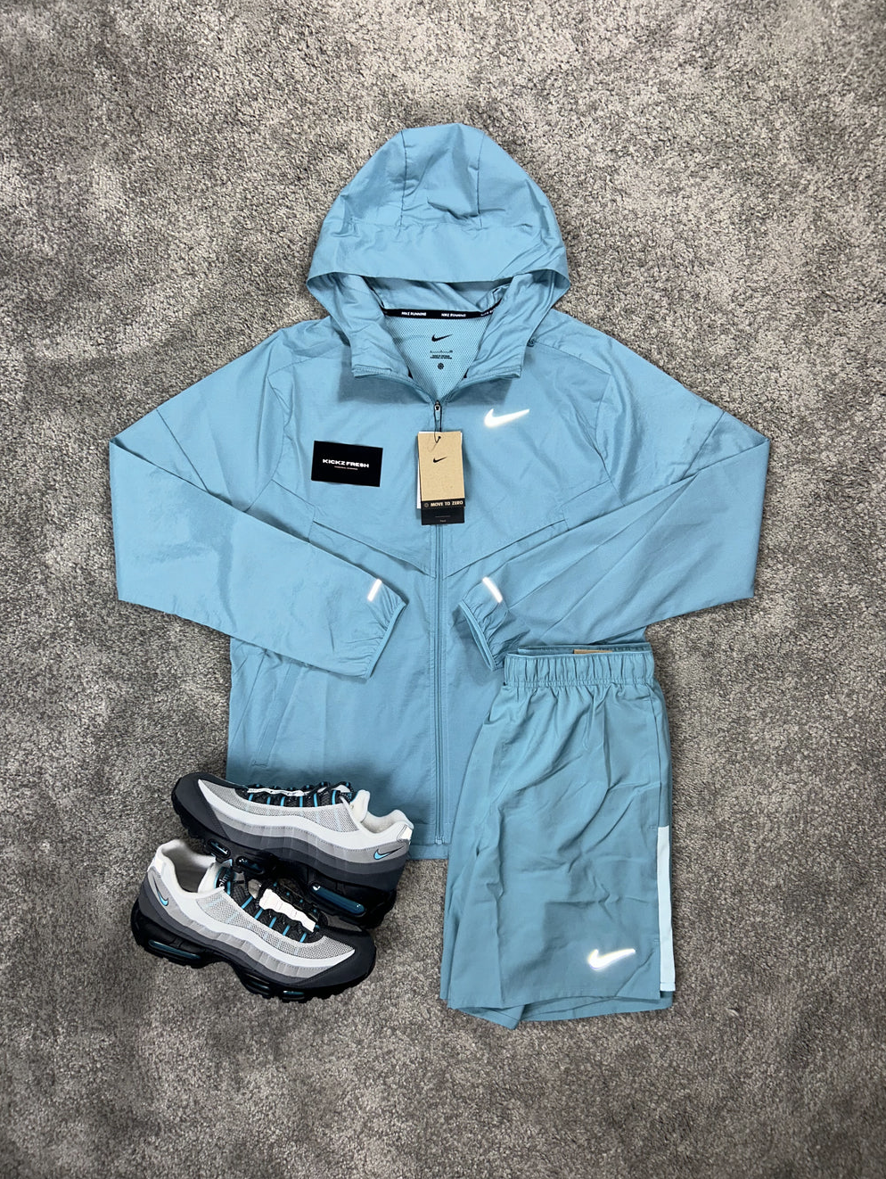ENSEMBLE NIKE WINDRUNNER BLEU SARCELLE POUR HOMME