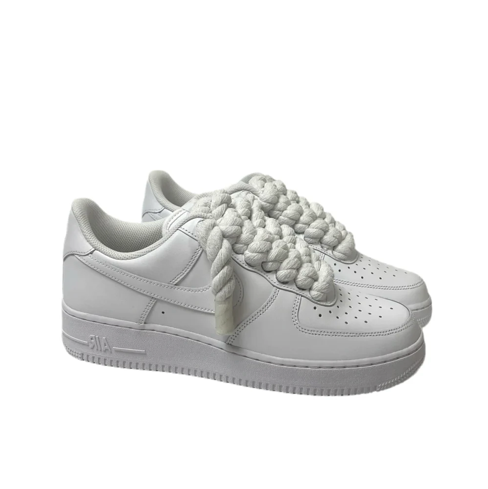 CORDE BLANCHE LACÉE AIR FORCE 1