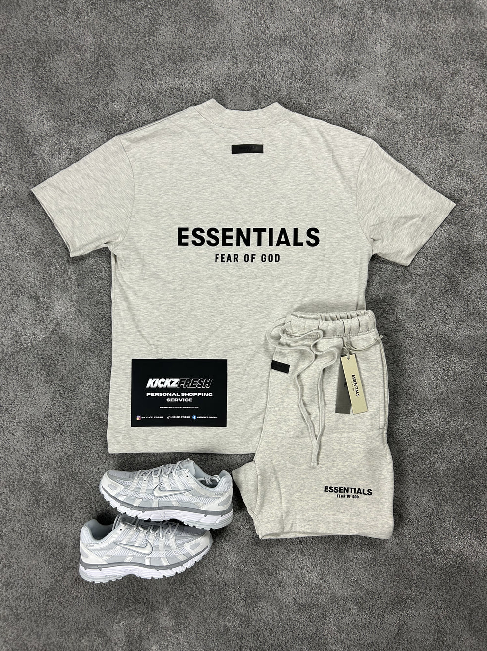 ESSENTIALS FEAR OF GOD ENSEMBLE DE REPAS D'AVOINE LÉGER POUR HOMMES