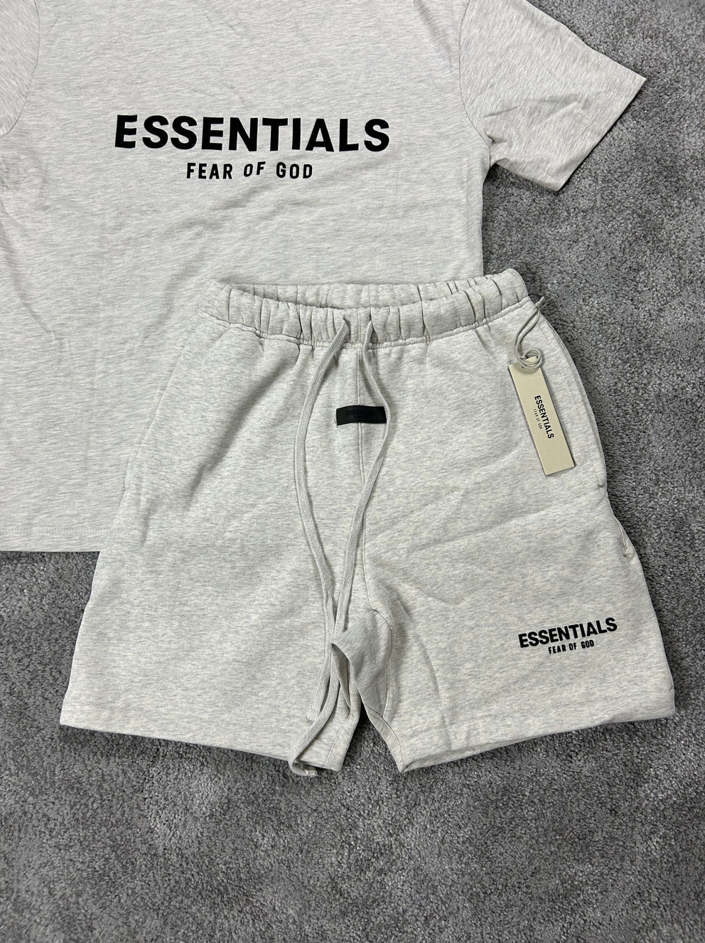 ESSENTIALS FEAR OF GOD ENSEMBLE DE REPAS D'AVOINE LÉGER POUR HOMMES
