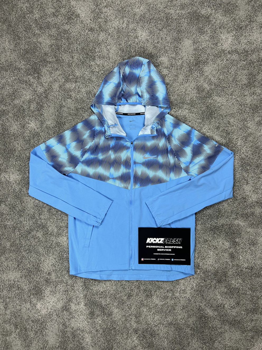 VESTE NIKE WINDRUNNER SOUNDWAVE BLEU UNIVERSITÉ