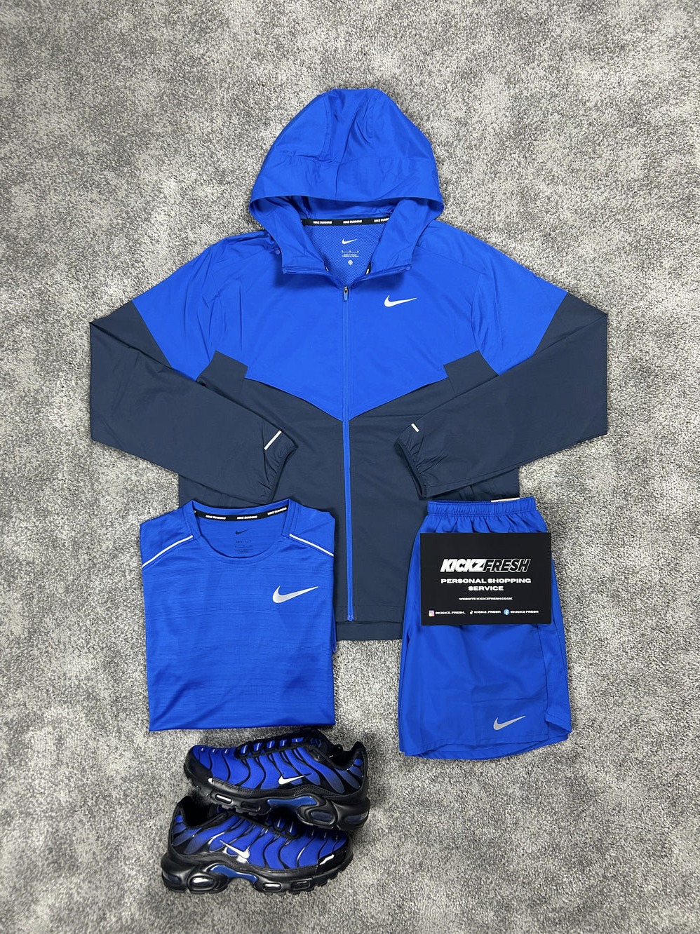 ENSEMBLE NIKE 3 PIÈCES WINDRUNNER BLEU ROYAL POUR HOMME