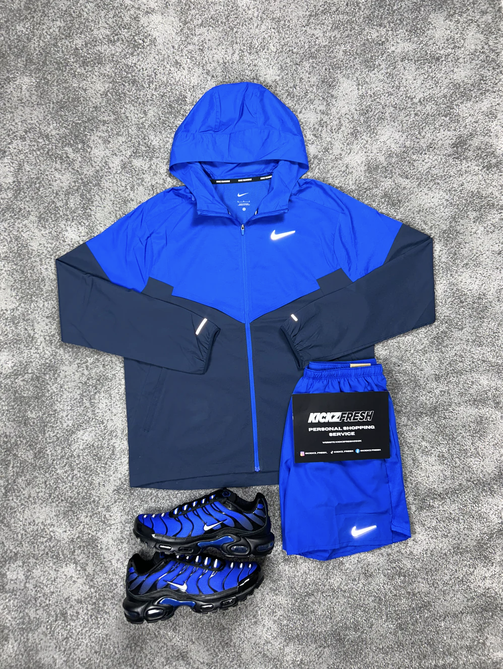 ENSEMBLE NIKE WINDRUNNER BLEU ROYAL POUR HOMME
