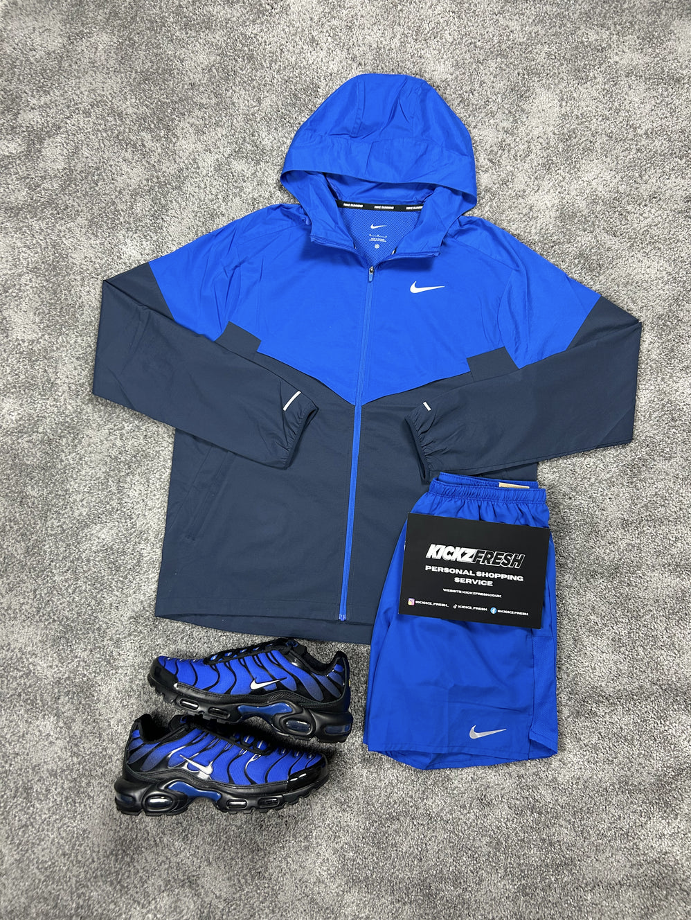 ENSEMBLE NIKE WINDRUNNER BLEU ROYAL POUR HOMME