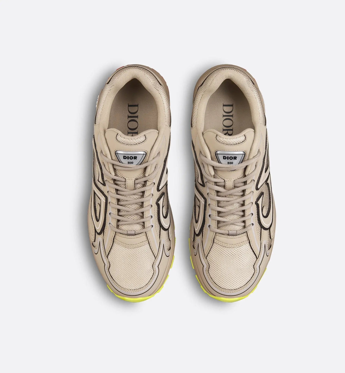 Dior B30 Countdown — Beige & Jaune Fluo