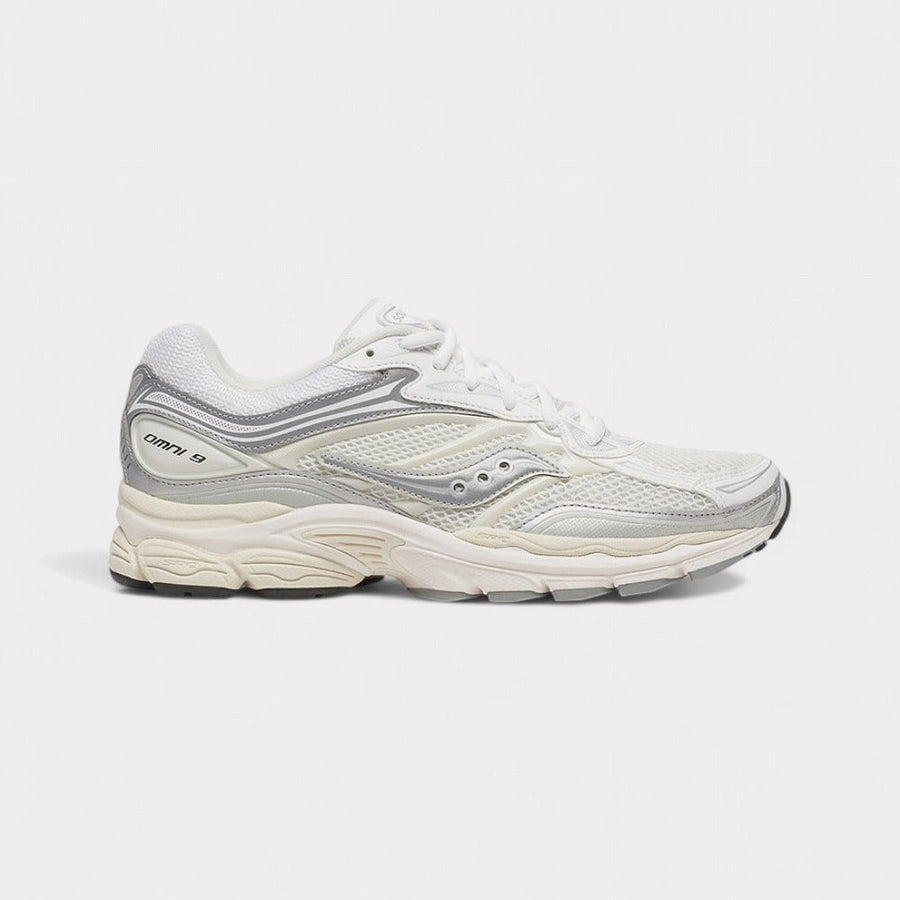 Saucony Progrid Omni 9 - White Silver