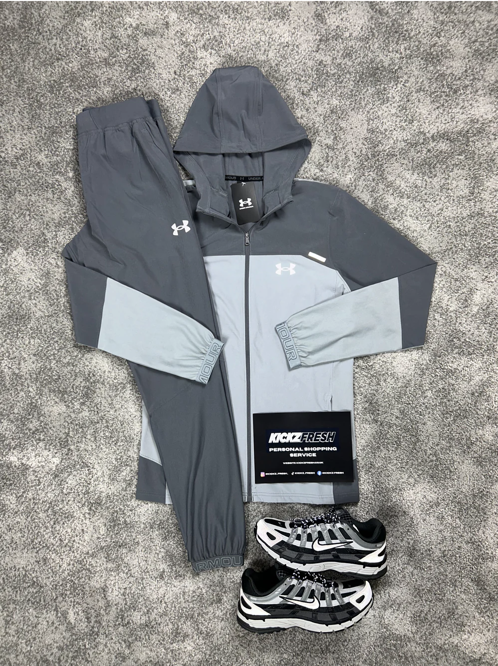 SURVÊTEMENT GRIS TISSÉ VAISH UNDER ARMOUR