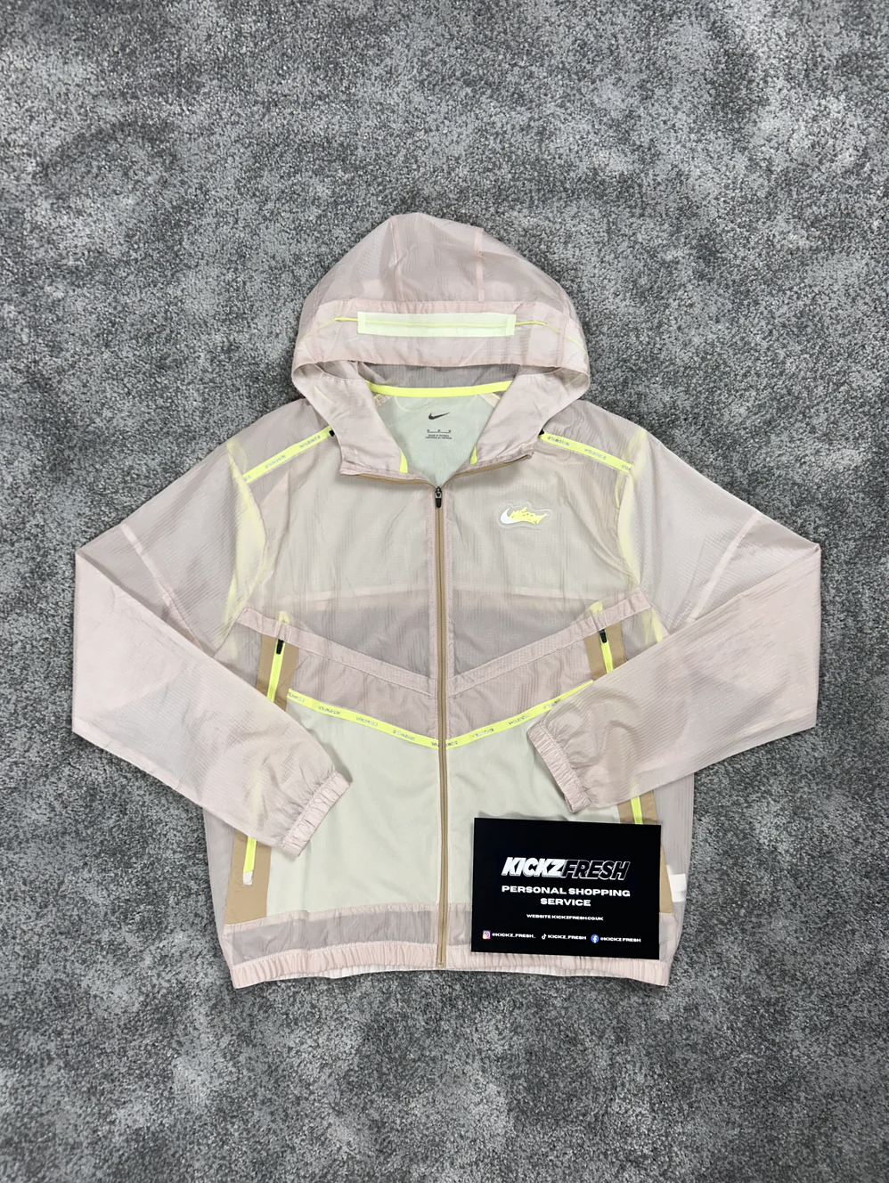 VESTE NIKE WILDRUN WINDRUNNER BEIGE LIME