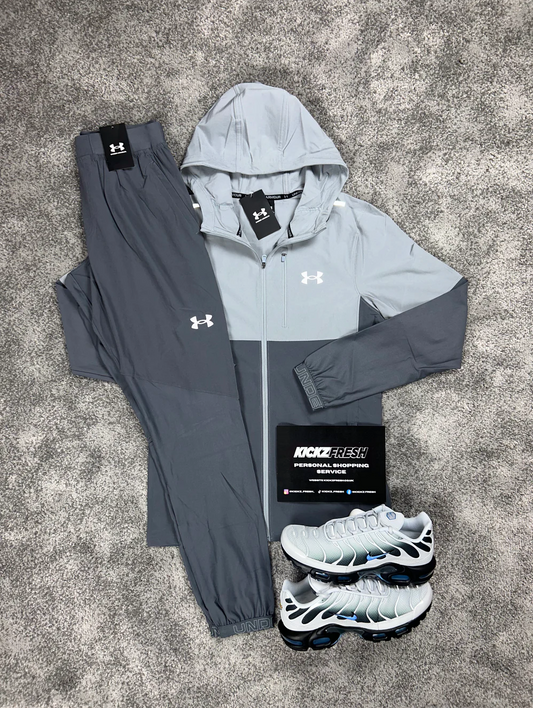 SURVÊTEMENT GRIS DEUX TONNES HYBRIDE UNDER ARMOUR