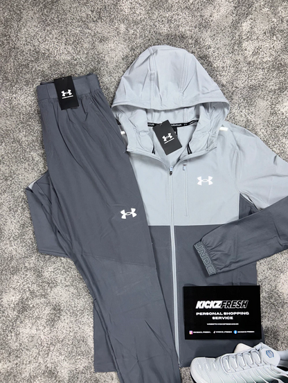 SURVÊTEMENT GRIS DEUX TONNES HYBRIDE UNDER ARMOUR
