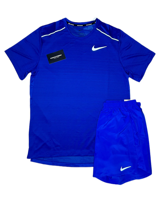 ENSEMBLE NIKE MILER OG BLEU ROYAL POUR HOMME
