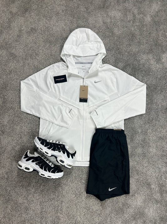 ENSEMBLE HOMME NIKE WINDRUNNER TRIPLE BLANC
