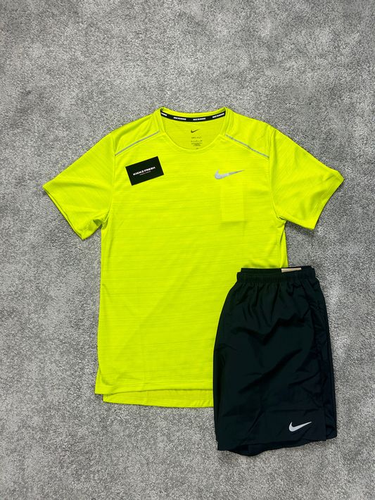 NIKE MILER CACTUS NEON ENSEMBLE POUR HOMME