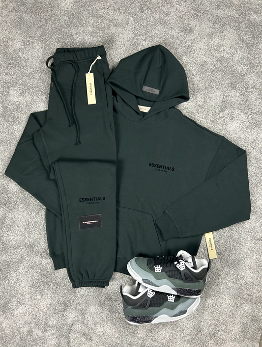 SURVÊTEMENT NOIR FOG ESSENTIALS