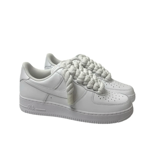 CORDE BLANCHE LACÉE AIR FORCE 1