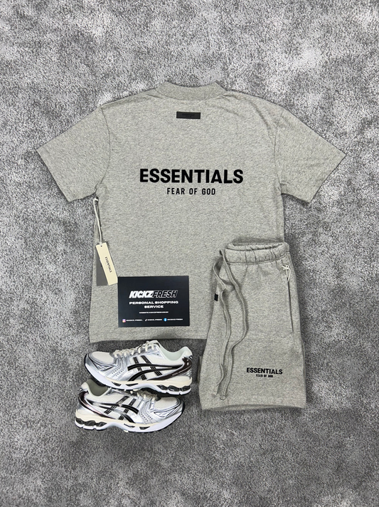 ESSENTIALS FEAR OF GOD DARK OAT MEAL ENSEMBLE POUR HOMME