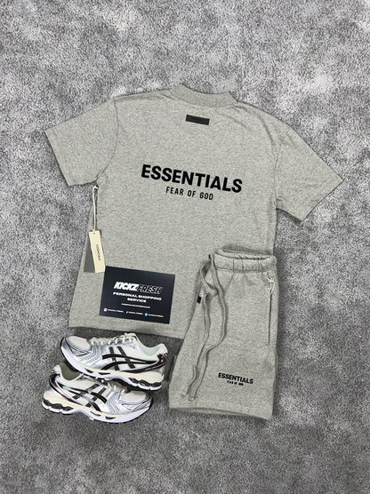 ESSENTIALS FEAR OF GOD DARK OAT MEAL ENSEMBLE POUR HOMME