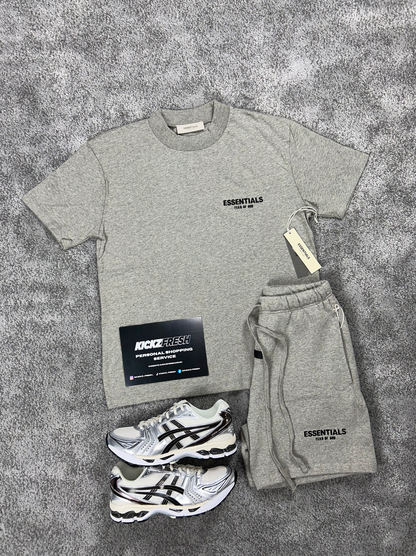 ESSENTIALS FEAR OF GOD DARK OAT MEAL ENSEMBLE POUR HOMME