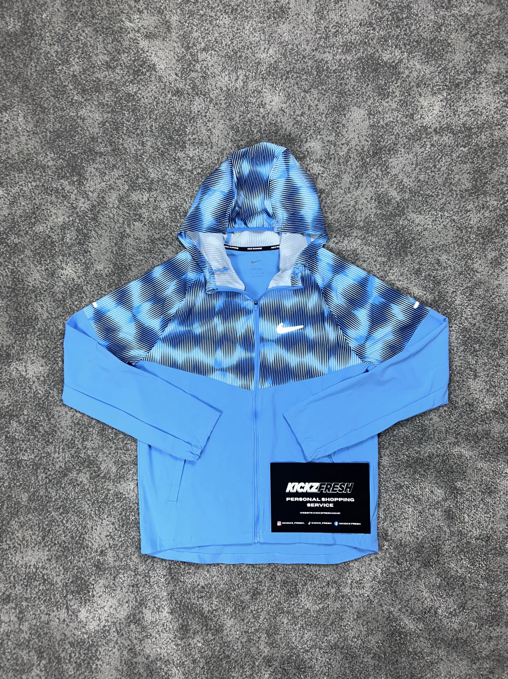 VESTE NIKE WINDRUNNER SOUNDWAVE BLEU UNIVERSITÉ