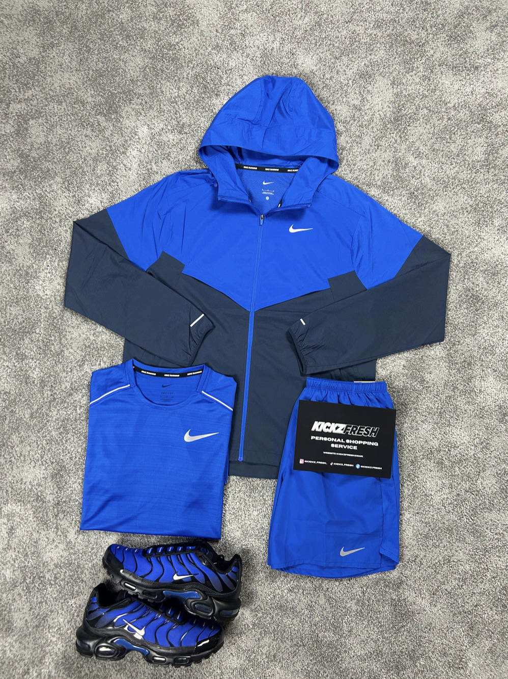 ENSEMBLE NIKE 3 PIÈCES WINDRUNNER BLEU ROYAL POUR HOMME