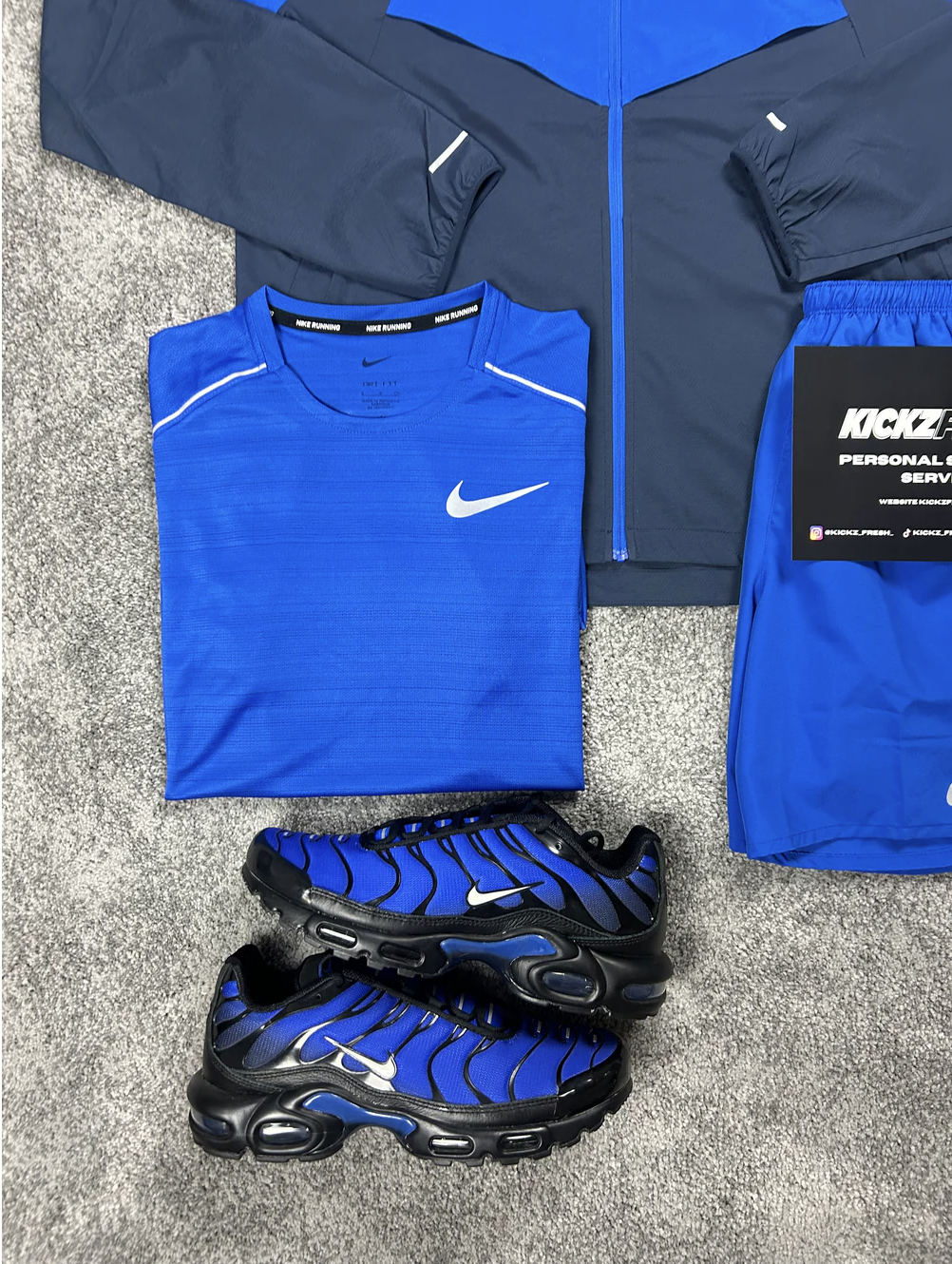 ENSEMBLE NIKE 3 PIÈCES WINDRUNNER BLEU ROYAL POUR HOMME